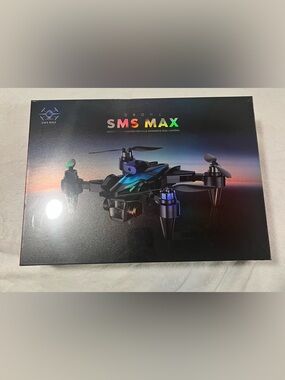SMS MAX Drone with Dual Camera & Obstacle Avoidance – NIB